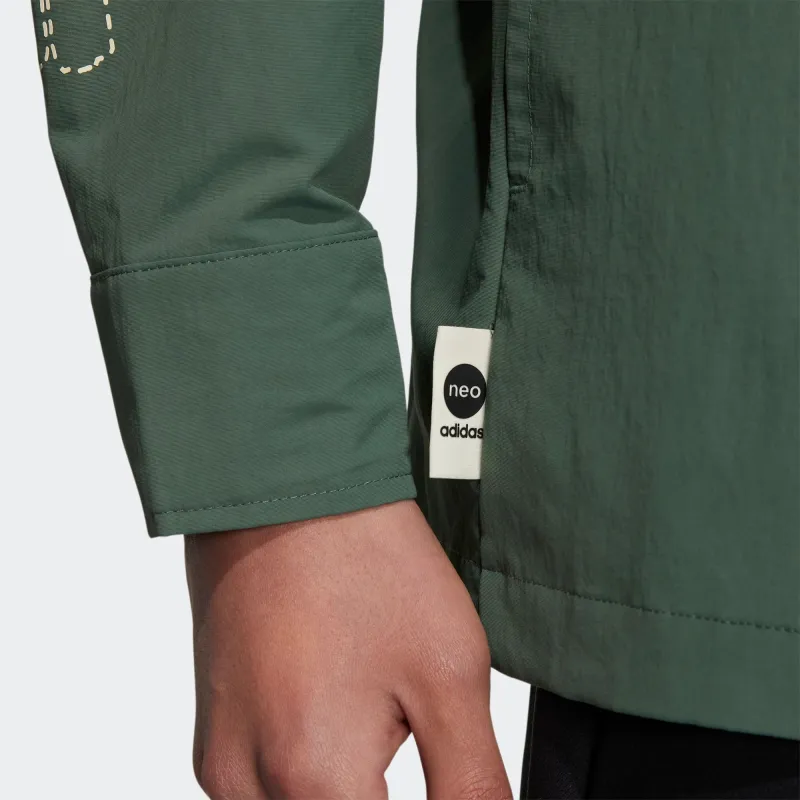 Sesame Street X Adidas Neo Jackets Unisex Army Green-5