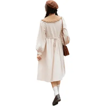 SECFLY OFFICIAL Long Sleeved Dresses Women's