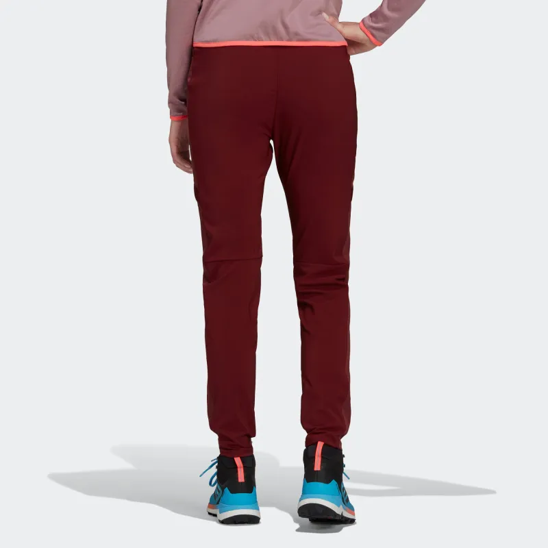 Adidas Terrex Knitted Sweatpants Women's Red-3