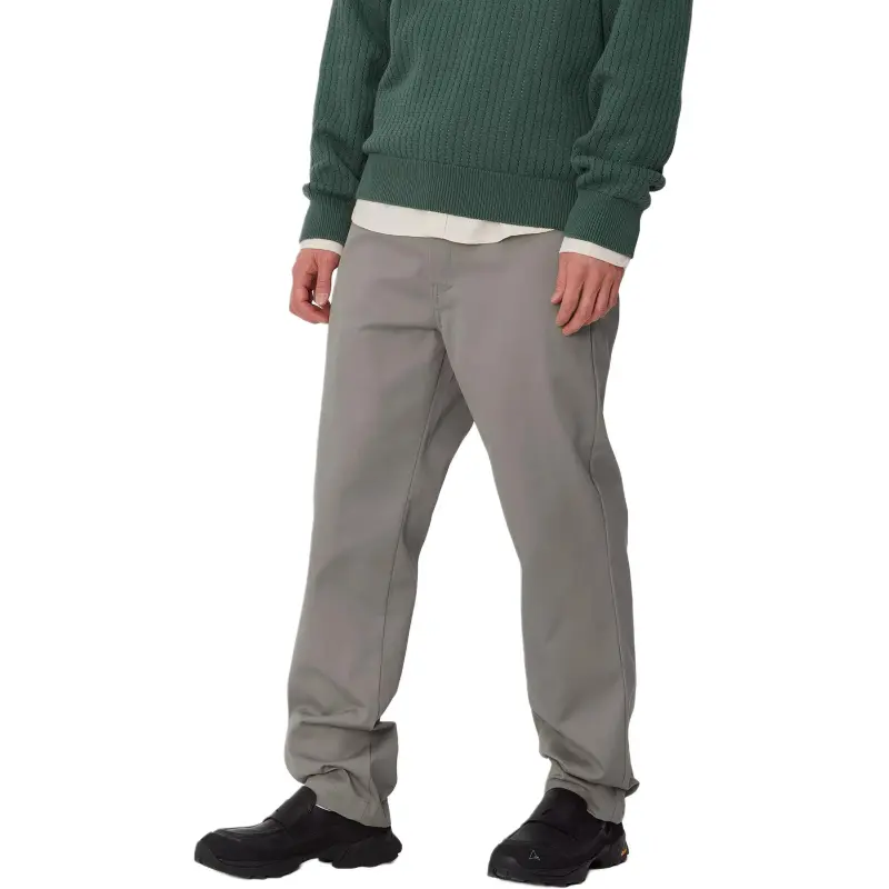 Carhartt WIP Casual Pants Unisex Dusty Gray-4