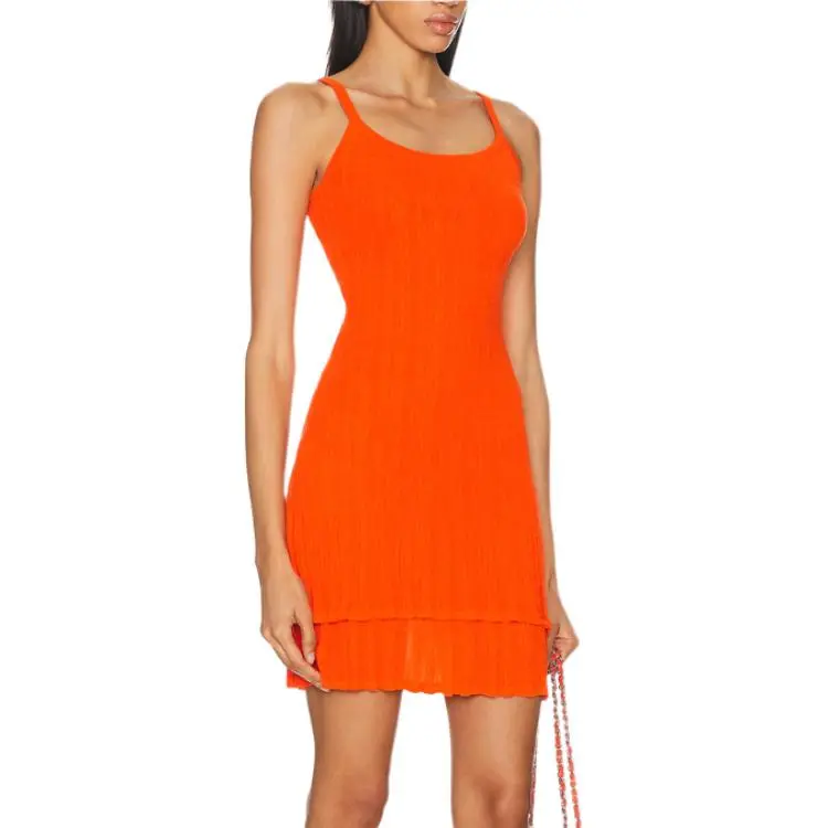 A.L.C. Slip Dress Women's Poppy Red-2