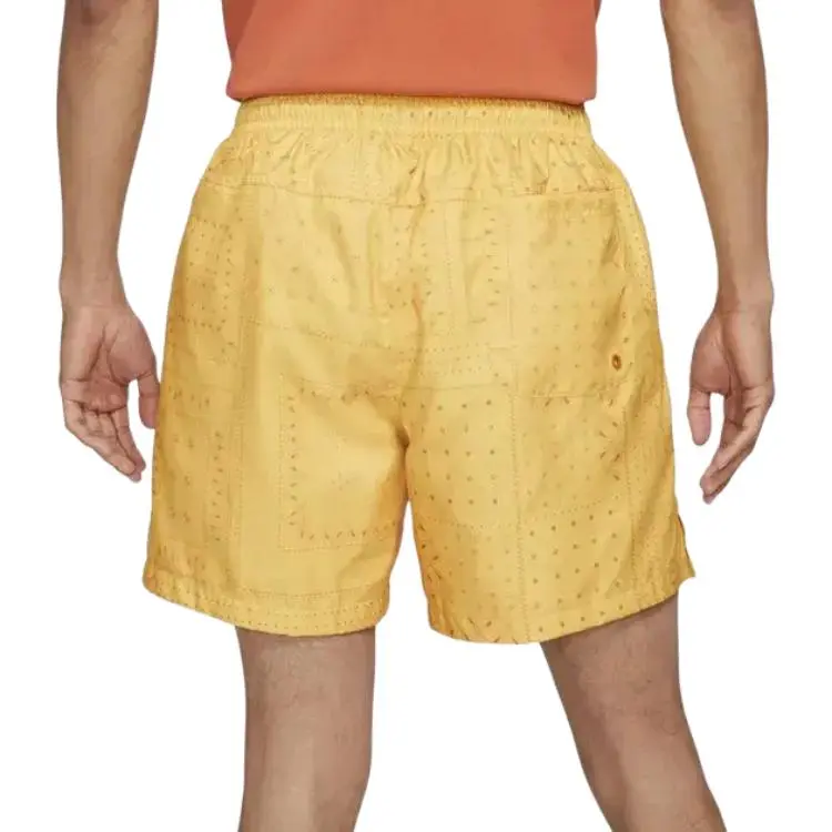 Nike Casual Shorts Men Mustard Yellow-4