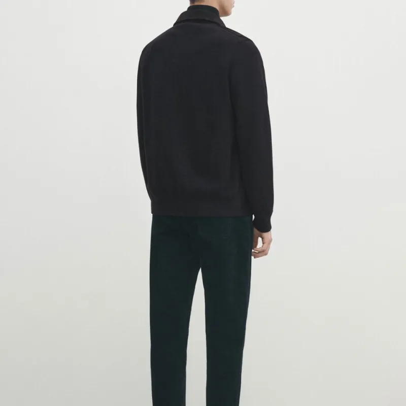 Massimo Dutti Jackets Men Navy Blue-2