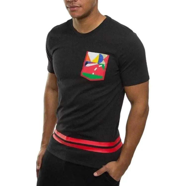 Nike Clothing T Shirts Men Black-1