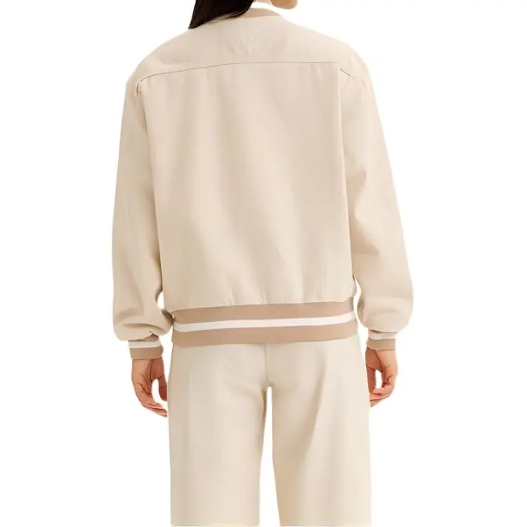 Levi's Baseball Jacket Women's Beige-3