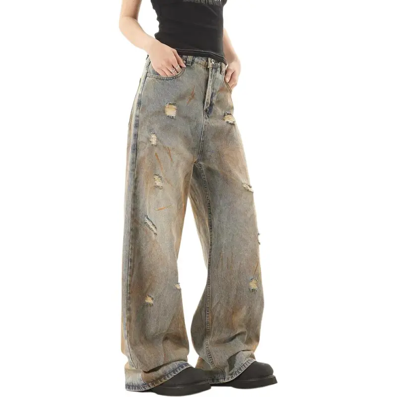 NHZN Jeans Women's Blue-2