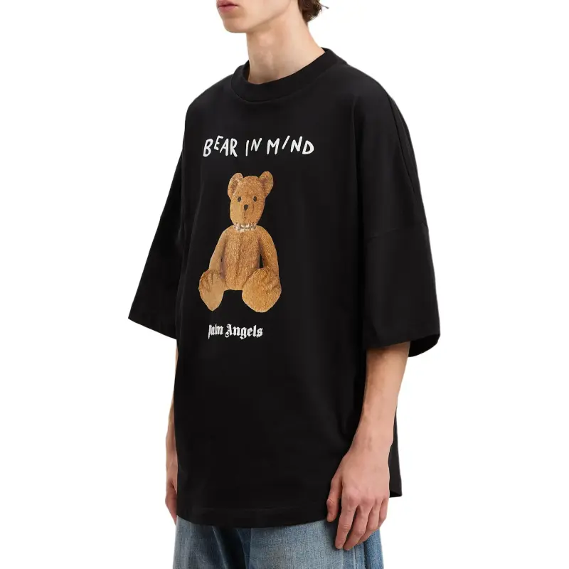 PALM ANGELS Bear In Mind Over T Shirt-2
