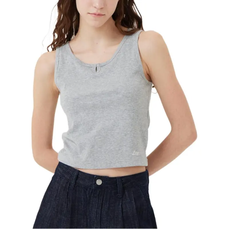 Lee Tank Tops Women's Gray-4