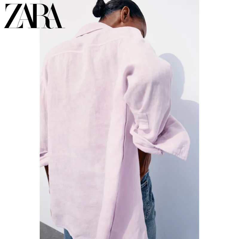 ZARA Shirts Women's Pink-3