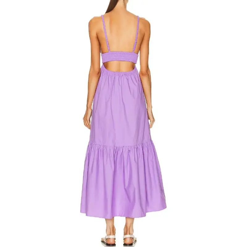 A.L.C. Slip Dresses Women's Purple-1