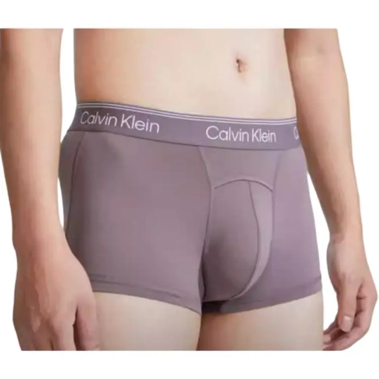 CALVIN KLEIN Underpants Men's 1 Pack Gray Pink-2
