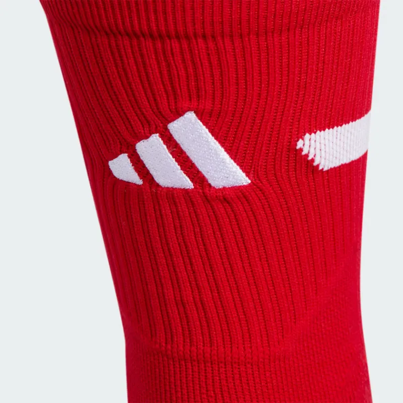Adidas ADIZERO 2 FTBL Mid-Calf Socks Unisex Burgundy-1