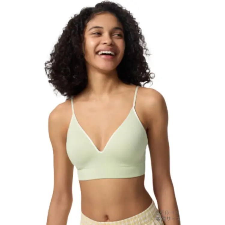 UNIQLO x Princesse Tam Princesse Tam Collaboration SS25 Bra Women's Light Green-3