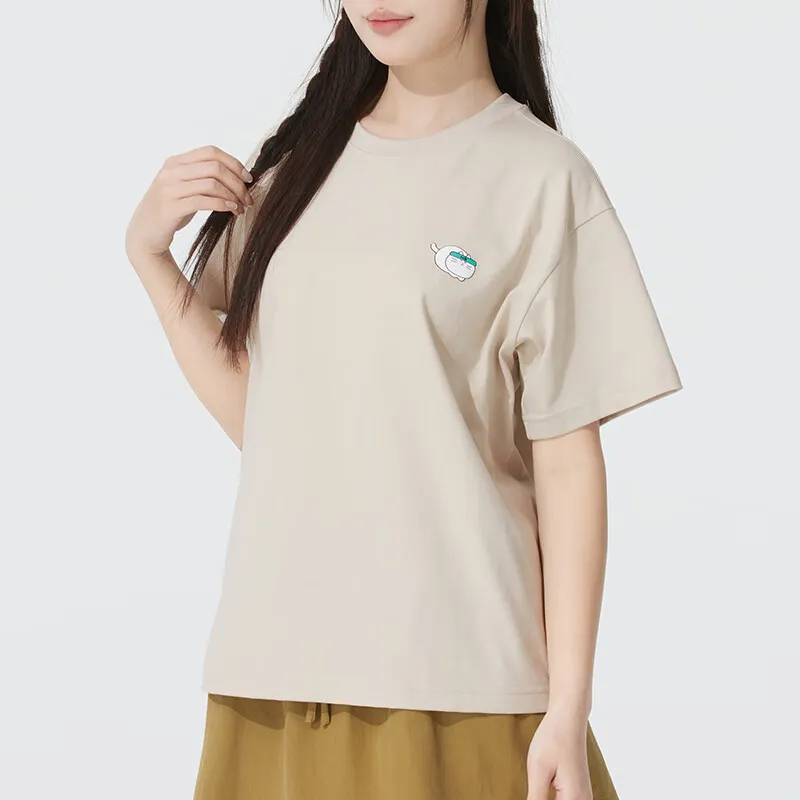 New Balance SS25 T Shirt Women's Greige-4