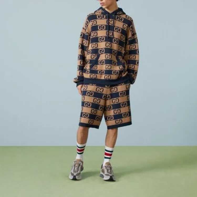 GUCCI Gg Jacquard Shorts-1