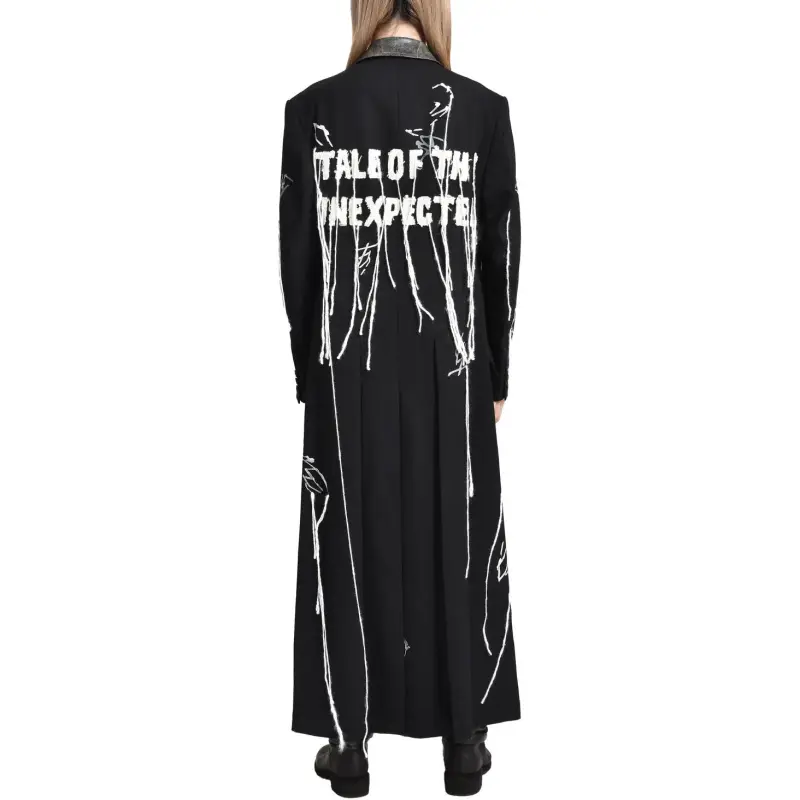 Yohji Yamamoto Embroidered Blazer-1