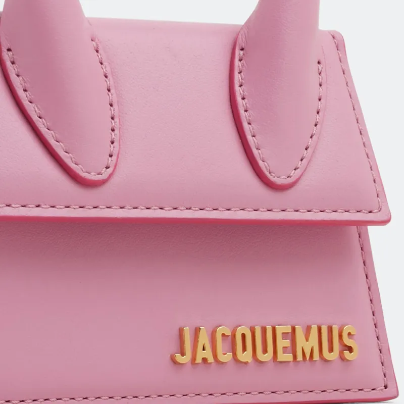 Jacquemus Le Chiquito Leather Handbag Mini Women's Pink-2