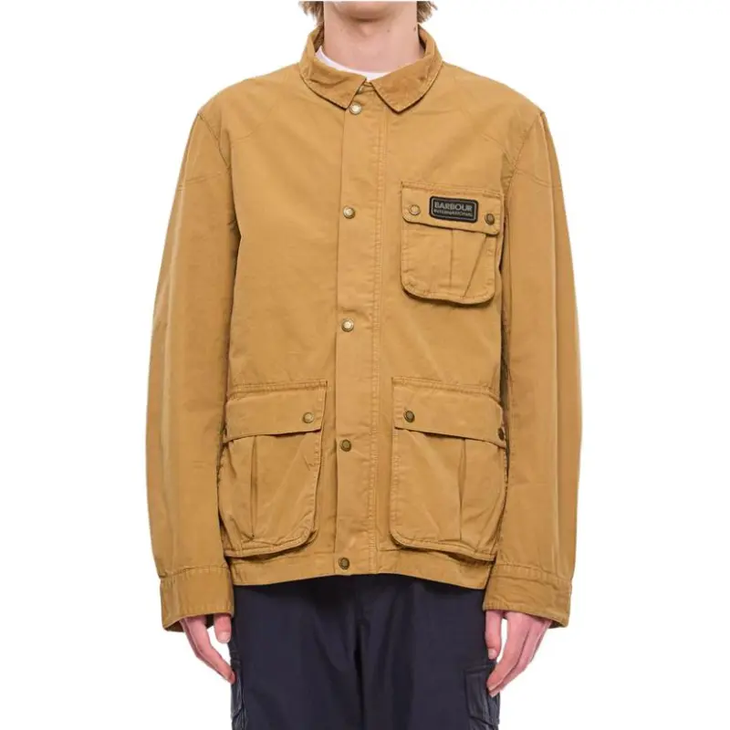 BARBOUR Logo Patch Pocket Detailed Jacket-3