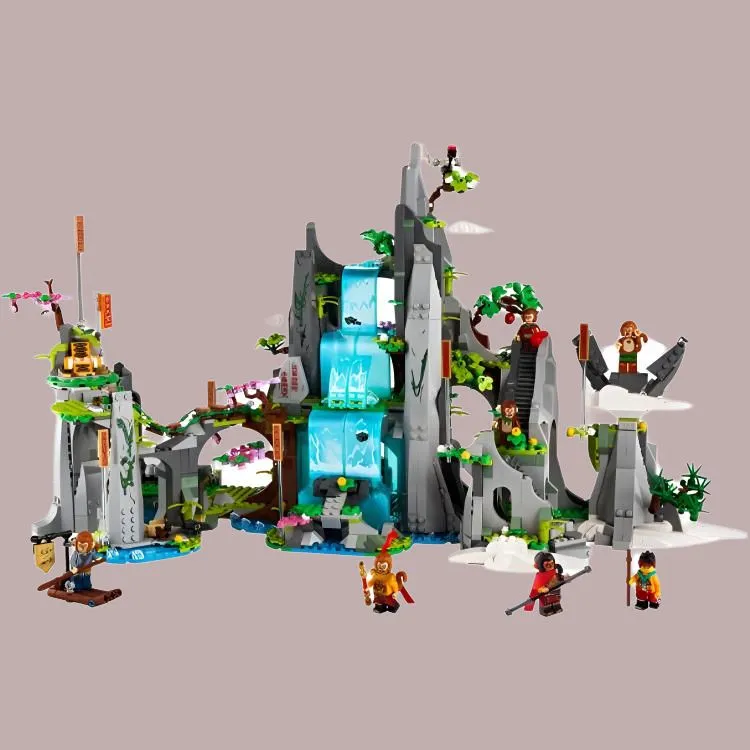 LEGO Little Monkey King Collection Legend Flower And Fruit Mountain Building Blocks 1949pcs 80024-2
