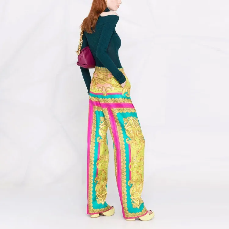VERSACE Casual Pants Women's Multicolor-1