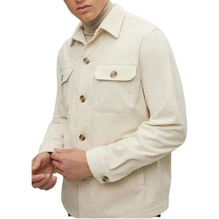 HUGO BOSS Cotton Shirt Jacket-4
