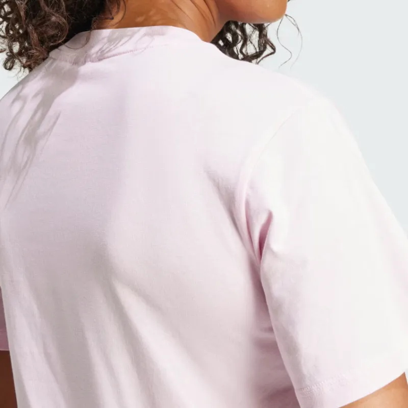 Adidas Free Shipping With AdiClub Essentials Small Logo Cotton Tee-4