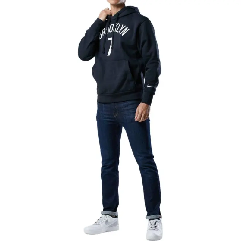 Nike Nba Brooklyn Nets Kyrie Irving Fleece Pullover Hoodie-3