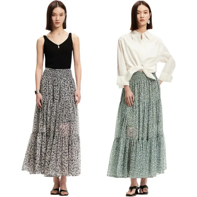 VERO MODA Casual Long Skirt Women's-4