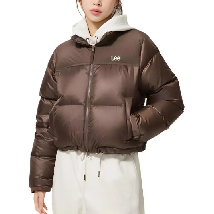 Lee Down Jackets Women's Brown-2