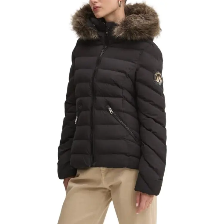 SUPERDRY Jackets Coats Women's Black-2