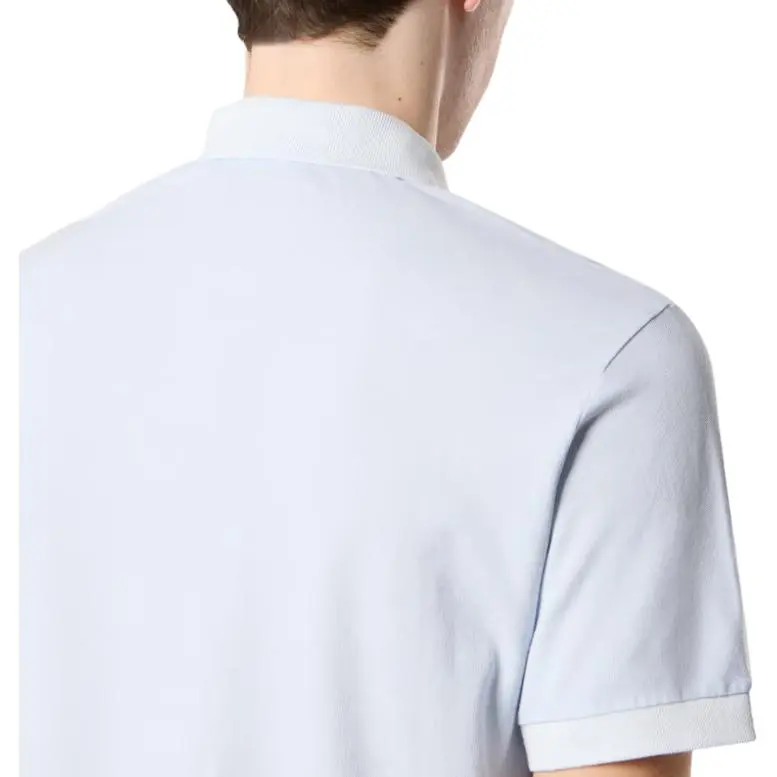 STONE ISLAND Compass Patch Buttoned Polo Shirt-5