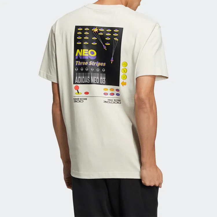 Adidas Neo T Shirt Men's Bauxite Brown-3