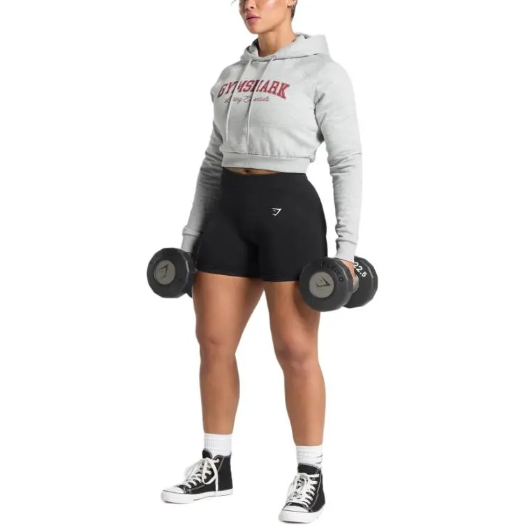 GYMSHARK Sweatshirt Women's Light Gray-1
