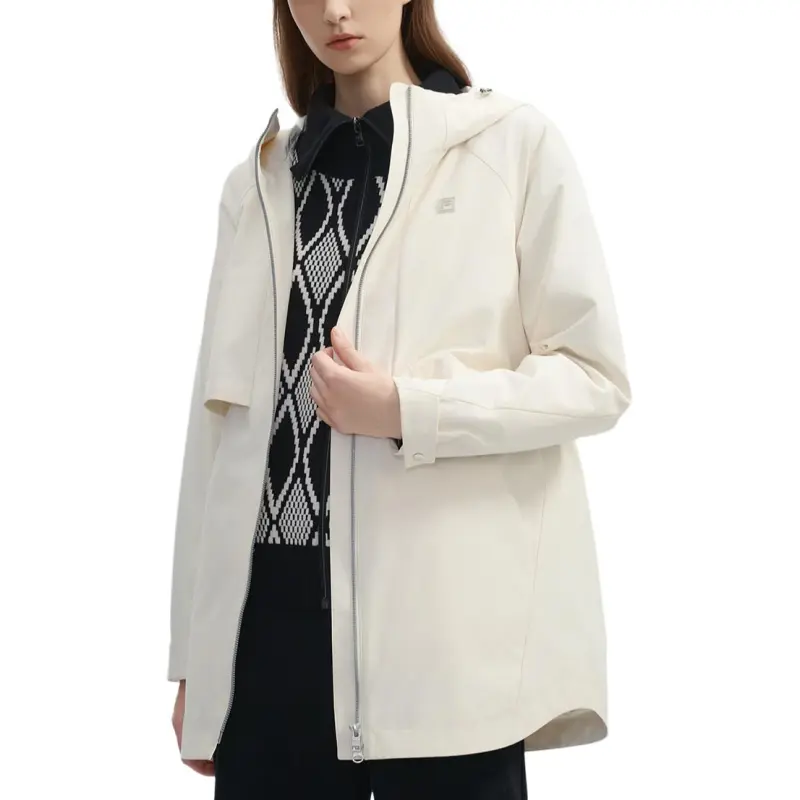 FILA Jacket Women's Mist Lotus White-2