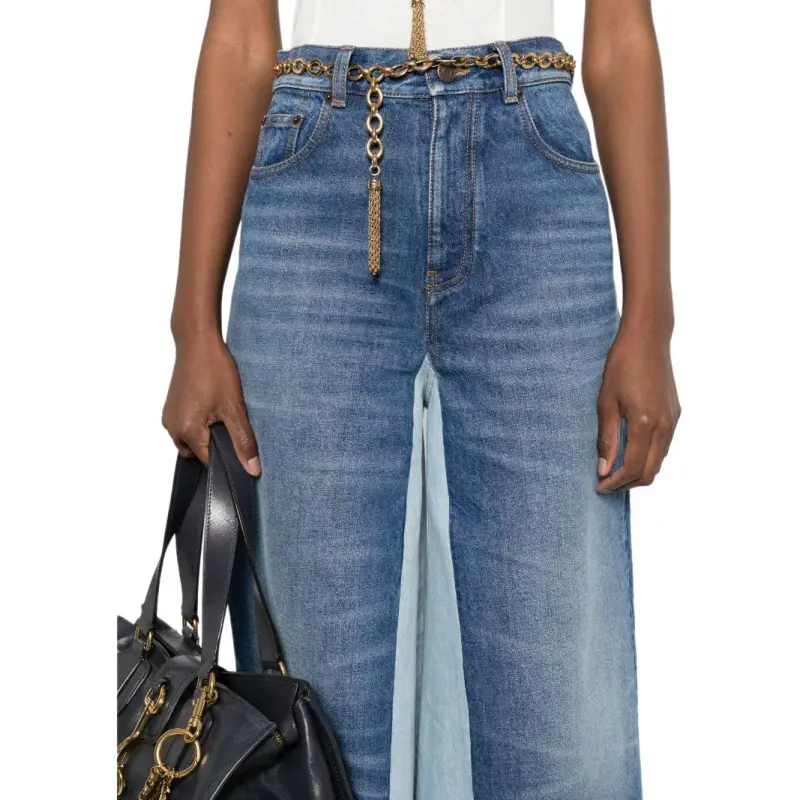 Chloé Denim Bermuda Shorts-4