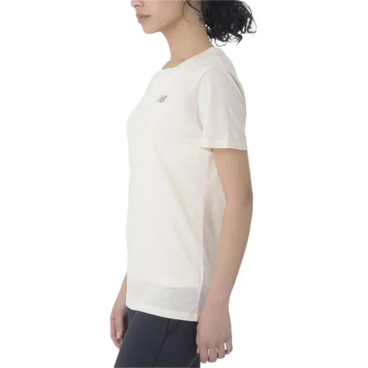 New Balance Sport EssentialsHeather Tech SS25 T Shirt Women's Ecru-2