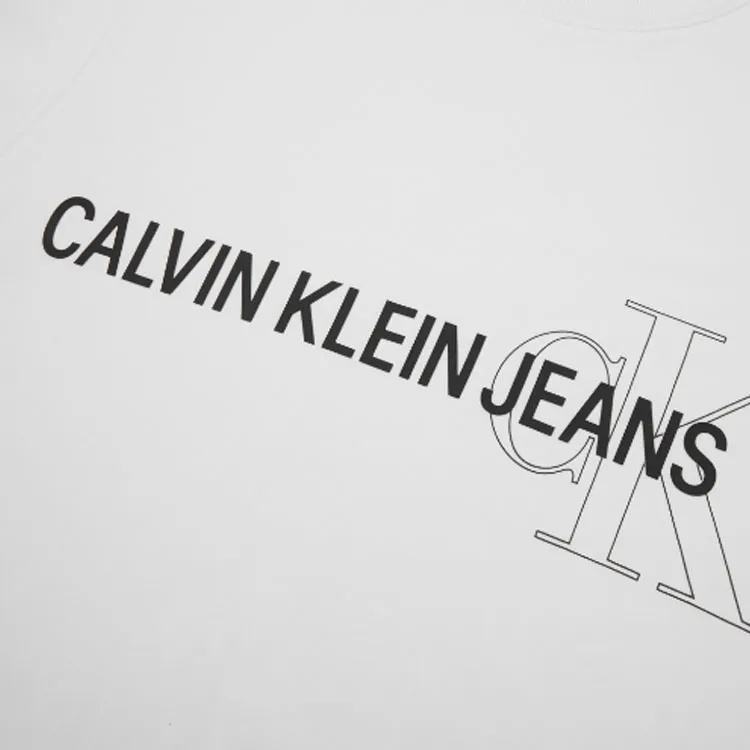 CALVIN KLEIN Sweatshirt Men's White-2
