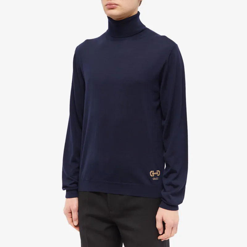 GUCCI Turtleneck Knitted Jumper-1