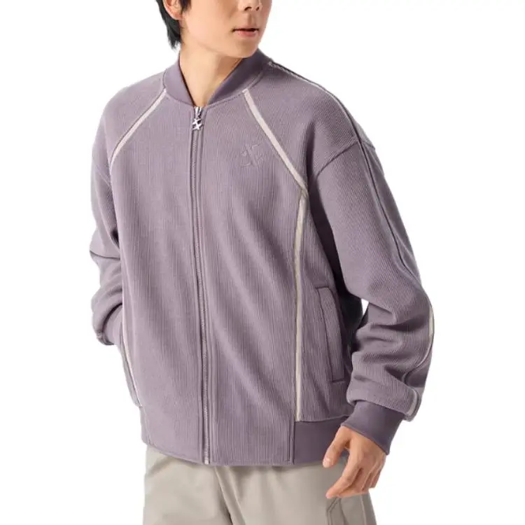 XTEP Sports Life Collection Knitwear Men's Rhino Purple-3