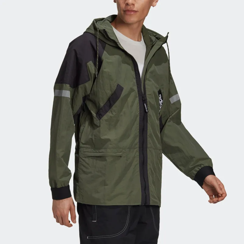 Adidas Originals Jackets Men Basic Green-4