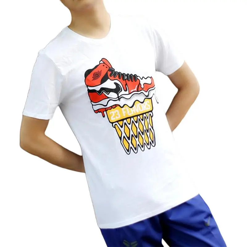 Jordan Air T Shirts Men White-3