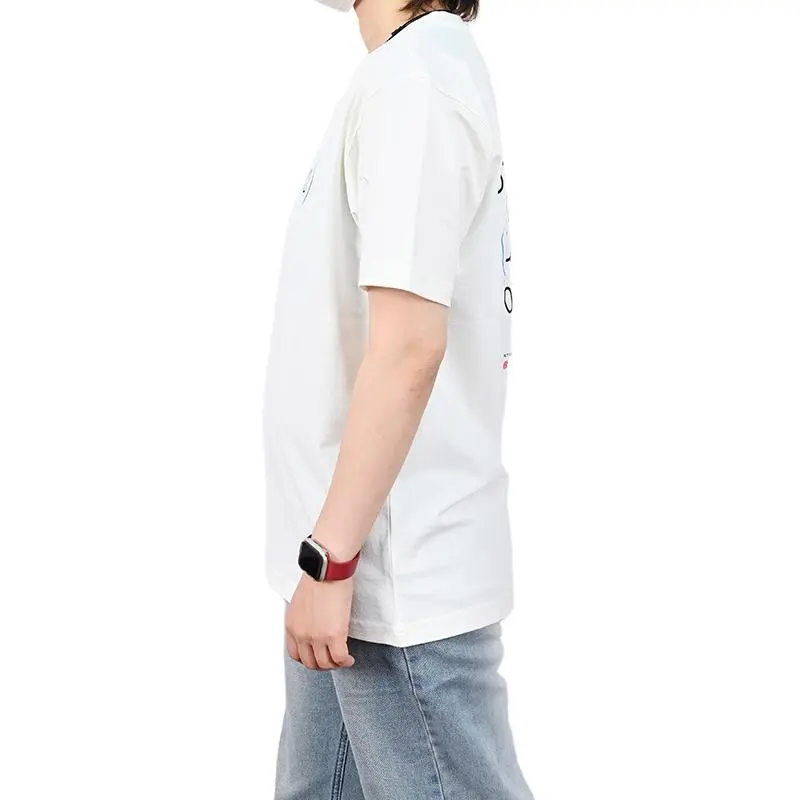 New Balance Sports And Leisure SS25 T Shirt Men's Ivory White-5
