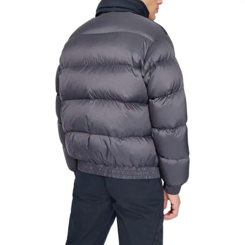 ARMANI EXCHANGEAE FW22 Down Jacket Men's Gray Blue-3