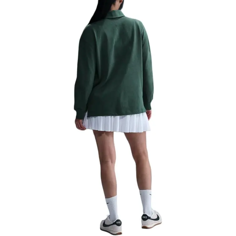 Nike SportswearSwoosh FW24 Polo Shirt Women's Vintage Green-1