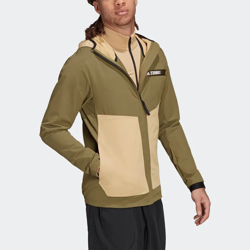 Adidas Terre Jackets Coats Men's Yellow-5