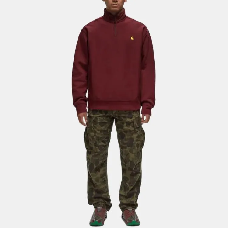 Carhartt WIP Half Zip American Script Sweatshirt-2