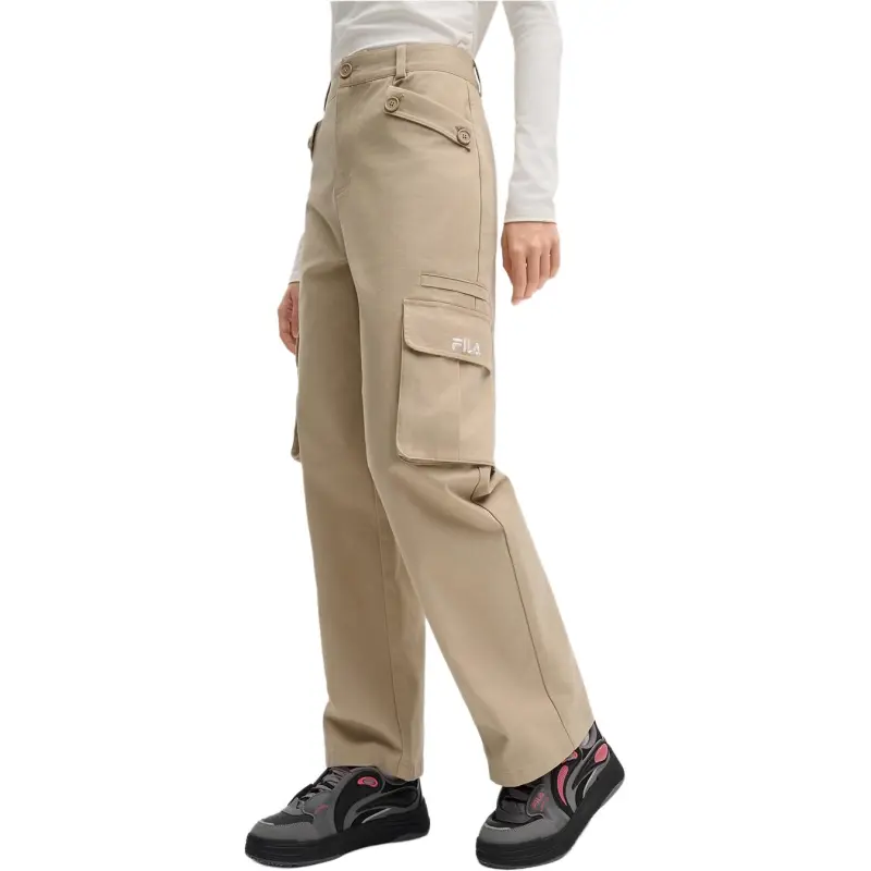 FILA Cargo Pants Women's Wheat Seed Card-3