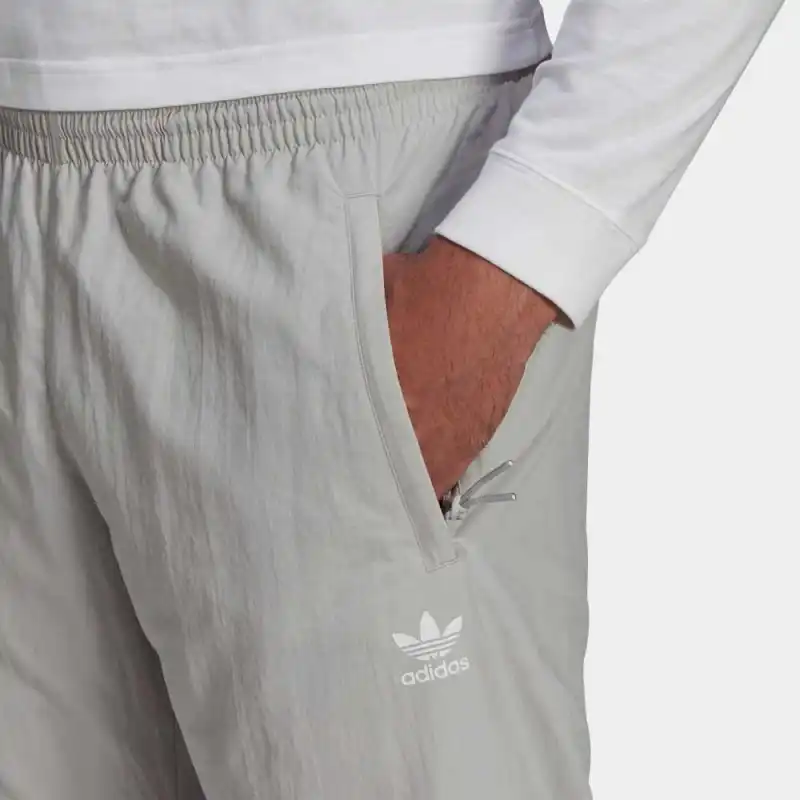 Adidas Knitted Sweatpants Men Light Gray-5