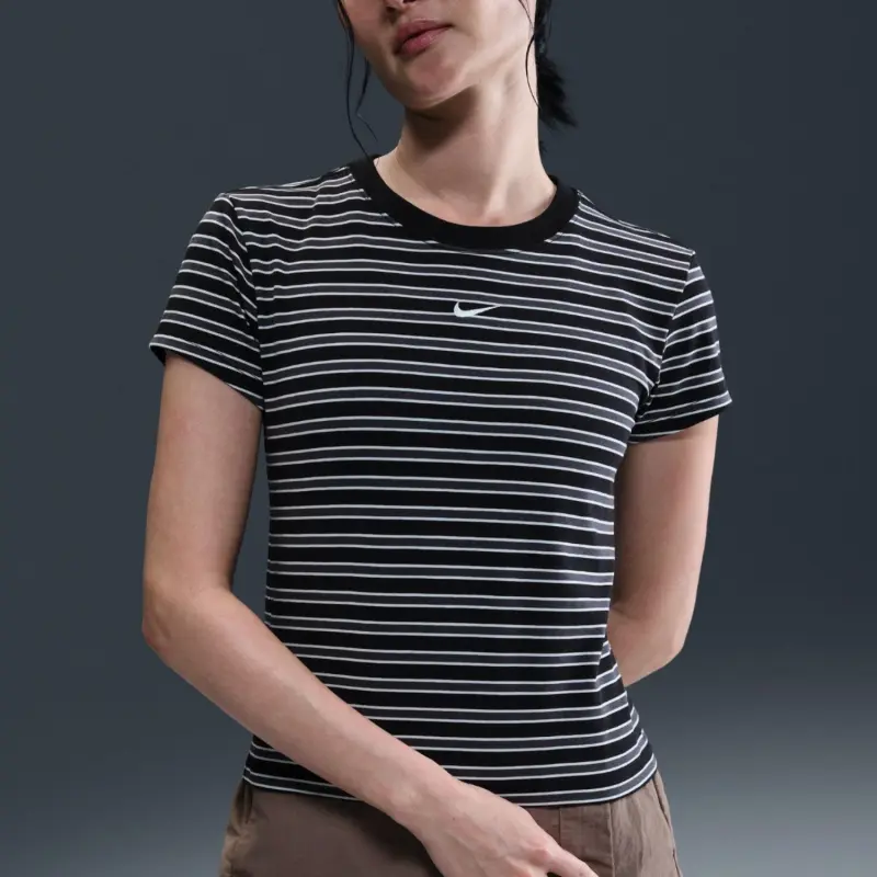 Nike Clothing T Shirts Women's Black-2