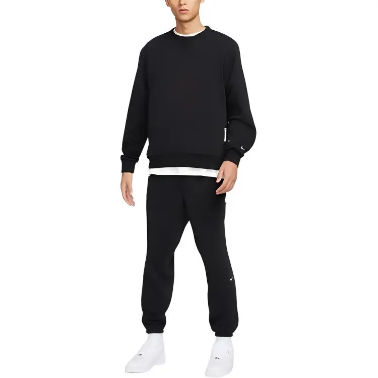 Nike STANDARD ISSUE DRI FIT Sweatshirt Men's Black-4